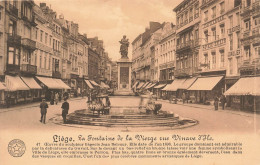 BELGIQUE - Liège - La Fontaine De La Vierge Rue Vinave D'Ile - Carte Postale Ancienne - Luik