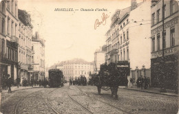 BELGIQUE - Bruxelles - Chaussée D'Ixelles - Animé - Carte Postale Ancienne - Autres & Non Classés