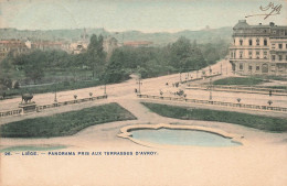 BELGIQUE - Liège - Panorama Pris Aux Terrasses D'Avroy - Colorisé - Carte Postale Ancienne - Luik