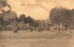 BELGIQUE - Liège - Boulevard D'Avroy - Animé - Carte Postale Ancienne - Luik