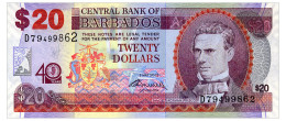 BARBADOS COMMEMORATIVE 20 DOLLARS 2012 Pick 72 Unc - Barbados