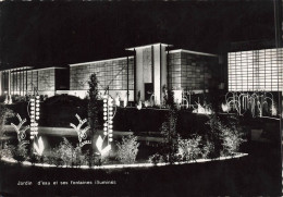 BELGIQUE - Liège - Exposition Internationale De 1939 - Jardin D'eau Et Ses Fontaines Illuminés - Carte Postale Ancienne - Liege