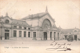 BELGIQUE - Liège - La Station Des Guillemins - Carte Postale Ancienne - Luik