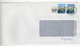 Enveloppe SUISSE HELVETIA Oblitération 1200 GENEVE 2 CENTRE COURRIER 19/02/1998 - Marcophilie