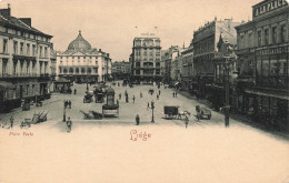 BELGIQUE - Liège - Place Verte - Animé - Carte Postale Ancienne - Liege