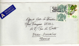 Enveloppe SUISSE HELVETIA Oblitération 1200 GENEVE 2 CENTRE COURRIER 28/04/1998 - Marcophilie