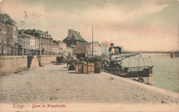 BELGIQUE - Liège - Quai De Maestricht - Carte Postale Ancienne - Liege