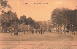 BELGIQUE - Liège - Boulevard D'Avroy - Animé - Carte Postale Ancienne - Lüttich