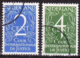 1950 C.I.D.J. Dienstzegels Cijfers NVPH D 25 / 26 - Servicios