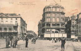 BELGIQUE - Liège - Place Saint-Lambert Vers Le Marché Aux Légumes - Animé - Carte Postale Ancienne - Luik