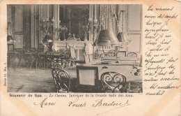 BELGIQUE - Souvenir De Spa - Le Casino - Intérieur De La Grande Salle Des Jeux  - Carte Postale Ancienne - Spa