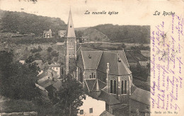 BELGIQUE - La Roche En Ardenne - Vue Aérienne De La Nouvelle église - Carte Postale Ancienne - La-Roche-en-Ardenne