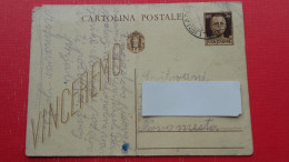 Cartolina Postale Vinceremo.Ljubljana - Slowenien