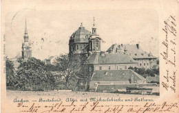 ALLEMAGNE - Aachen - Altei Avec L'église Saint-Michel Et L'hôtel De Ville - Carte Postale Ancienne - Aachen
