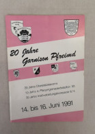 20 Jahre Garnison Pfreimd. 14. - 16. Juni 1991. - Polizie & Militari