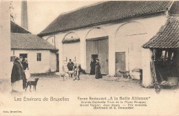 BELGIQUE - Les Environs  De Bruxelles - Ferme Restaurant - A La Belle Alliance - Carte Postale Ancienne - Autres & Non Classés