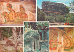 Postcard Asia Sri Lanka Rock Fortress Of Sigiriya - Sri Lanka (Ceylon)