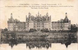 FRANCE - Chambord - Le Château - Façade Septentoriale - AP - Carte Postale Ancienne - Chambord