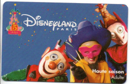 Passeport Disney Disneyland  PARIS France Card  (salon 471) - Passaporti  Disney