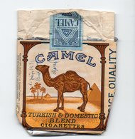 (tabac) Paquet De Cigarettes CAMEL (vide) Le Prix était De 6f60  (PPP45602) - Zigarettenetuis (leer)