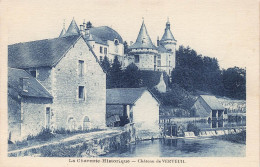 FRANCE - La Charente Historique - Le Château De Verteuil - Rivière - Village - Carte Postale Ancienne - Other & Unclassified