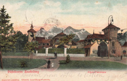 ALLEMAGNE - Exposition De Düsseldorf - Panorama Sur Les Alpes - Colorisé - Carte Postale Ancienne - Düsseldorf