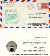 (N19) USA SCOTT # C33 - First Commercial Helicopter Flight - New York Airways - Airport Station - 26 Sept. 1956 - 2c. 1941-1960 Cartas & Documentos