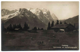 Hasliberg - Gummenalp Mit Wetterhorngruppe - Hasliberg