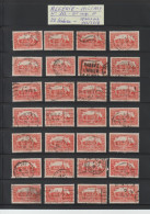 ALGÉRIE - Ex. Colonie - N° 112 De 1936/1937 - 28 Timbres Oblitérés - L'Amirauté à Alger . 50c. Rouge  - 2 Scan - Oblitérés