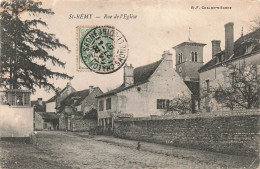 France - Saint Rémy - Rue De L'Eglise - Carte Postale Ancienne - Chalon Sur Saone