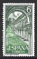 ESPAGNE. N°1605 De 1969 Oblitéré. Monastère De Las Huelgas. - Abbayes & Monastères