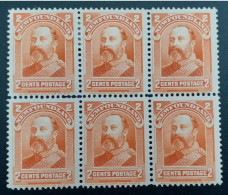 New Foundland 1897-1901 Stamps - Ungebraucht