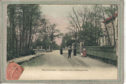 CPA - BEAUCHAMPS (95) BEAUCHAMP- Thème : Arbre - Aspect De L'avenue Des Chataigniers En 1905 - Carte Colorisée - Beauchamp