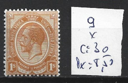 AFRIQUE DU SUD 9 * Côte 30 € - Unused Stamps