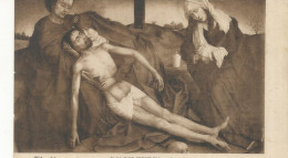 CPA, Belgique, N°291, Musée De Bruxelles , Van Der Weyden , Pieta  ,Ed., LL. - Museos