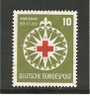 BRDMi.Nr.164**/ (1953) Rotes Kreuz (red Cross, Cruz Roja) - Ungebraucht