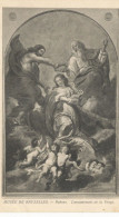 CPA, Précurseur  ,Belgique, Musée De Bruxelles , Rubens , Couronnement De La Vierge  ,Ed.,Van Den Houvel , Dos Simple - Musei