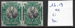 AFRIQUE DU SUD 16*19 EN PAIRE ** Côte 4 € - Unused Stamps