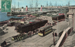 FRANCE - Marseille - Quais D'embarquement Des Transatlantiques - Colorisé - Carte Postale Ancienne - Puerto Viejo (Vieux-Port), Saint Victor, Le Panier