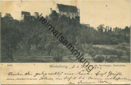 Mindelheim - Mindelburg - Verlag Gebr. Metz Tübingen Und Ad. Hundegger Papierhandlung - Mindelheim
