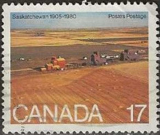 CANADA 1980 75th Anniversary Of Alberta And Saskatchewan Provinces - 17c. - Saskatchewan FU - Used Stamps