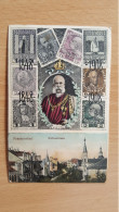 Franzensbad , Stefanstrasse , 1848/1908 , Carte  Avec Timbres D'autriche En Impression - Tchéquie