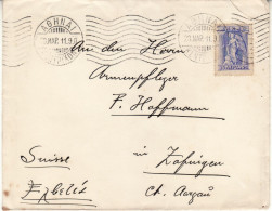 GREECE 1911  LETTER SENT FROM ATHENS TO ZOFINGEN - Lettres & Documents