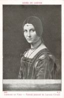 FRANCE - Paris - Musée Du Louvre - Leonard De Vinci - Portrait Présumé De Lucrezia Crivelli - Carte Postale Ancienne - Museums