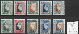 AFRIQUE DU SUD 78 à 87 ** Côte 2.80 € - Unused Stamps