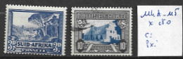 AFRIQUE DU SUD 114A-115 * Et Ob Côte 2.70 - Unused Stamps