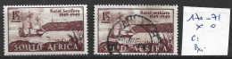 AFRIQUE DU SUD 170-71 * Et Oblitéré Côte 0.40 € - Used Stamps