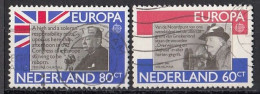 NETHERLANDS 1168-1169,used,falc Hinged - 1980