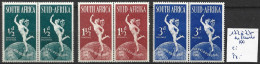 AFRIQUE DU SUD 172 à 77 ** EN PAIRES Côte 4.50 € - Unused Stamps