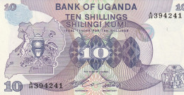 Uganda 10 Shillings 1982 P-16 UNC - Ouganda